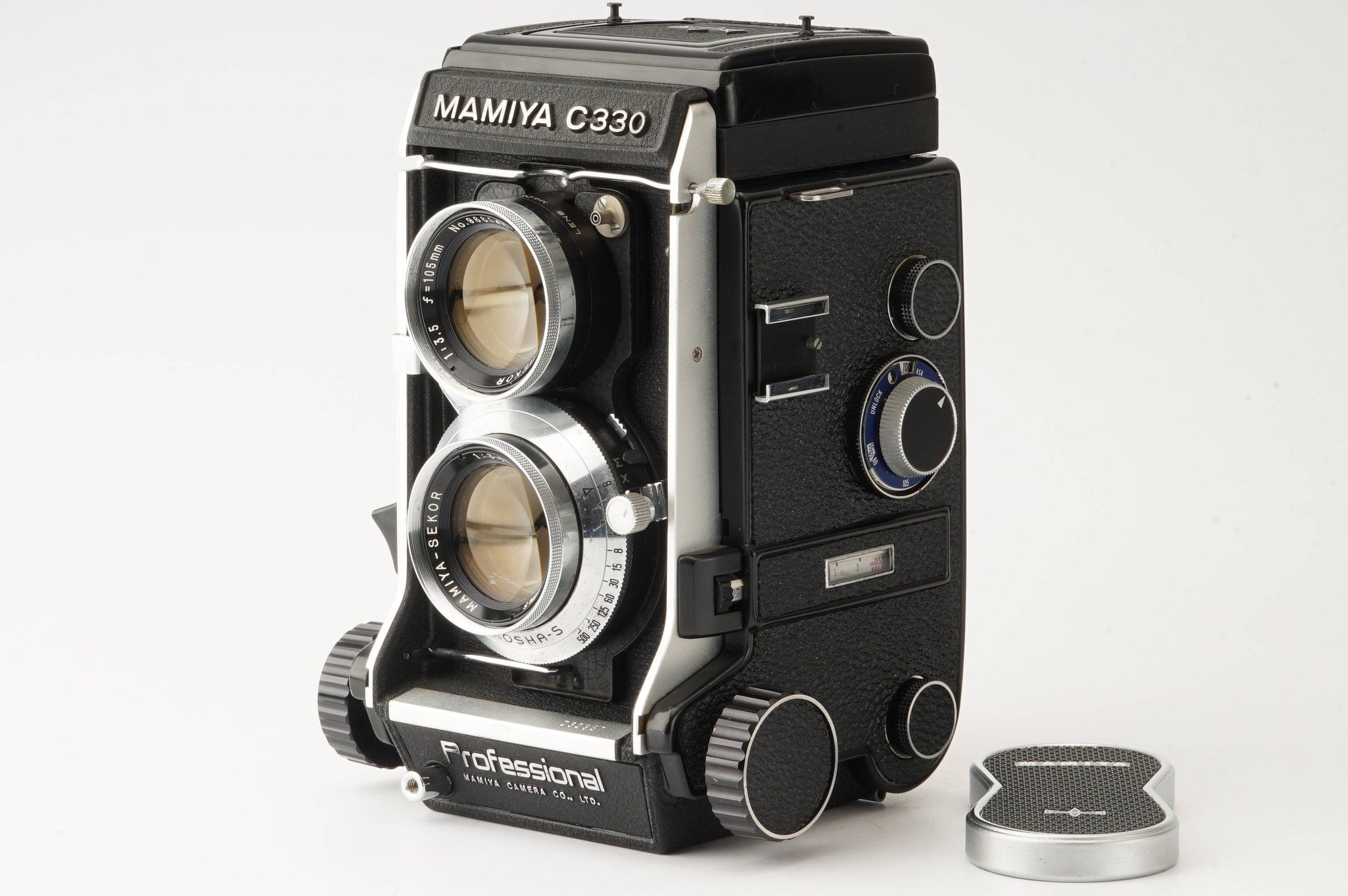 【最終値下げ】MAMIYA FLEX 105mm F/3.5  カメラシャッター作動します