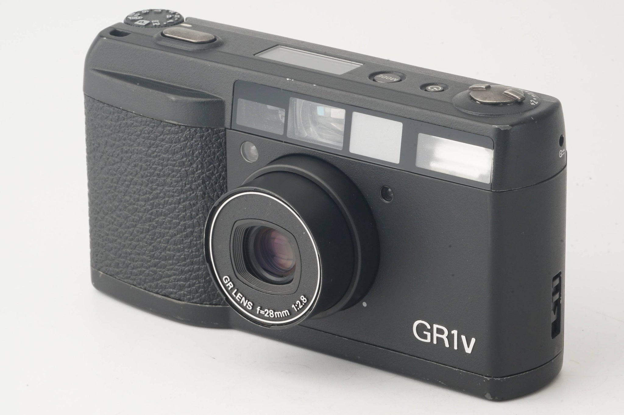美品】RICOH GR1V GR LENS 28mm F2.8 black-