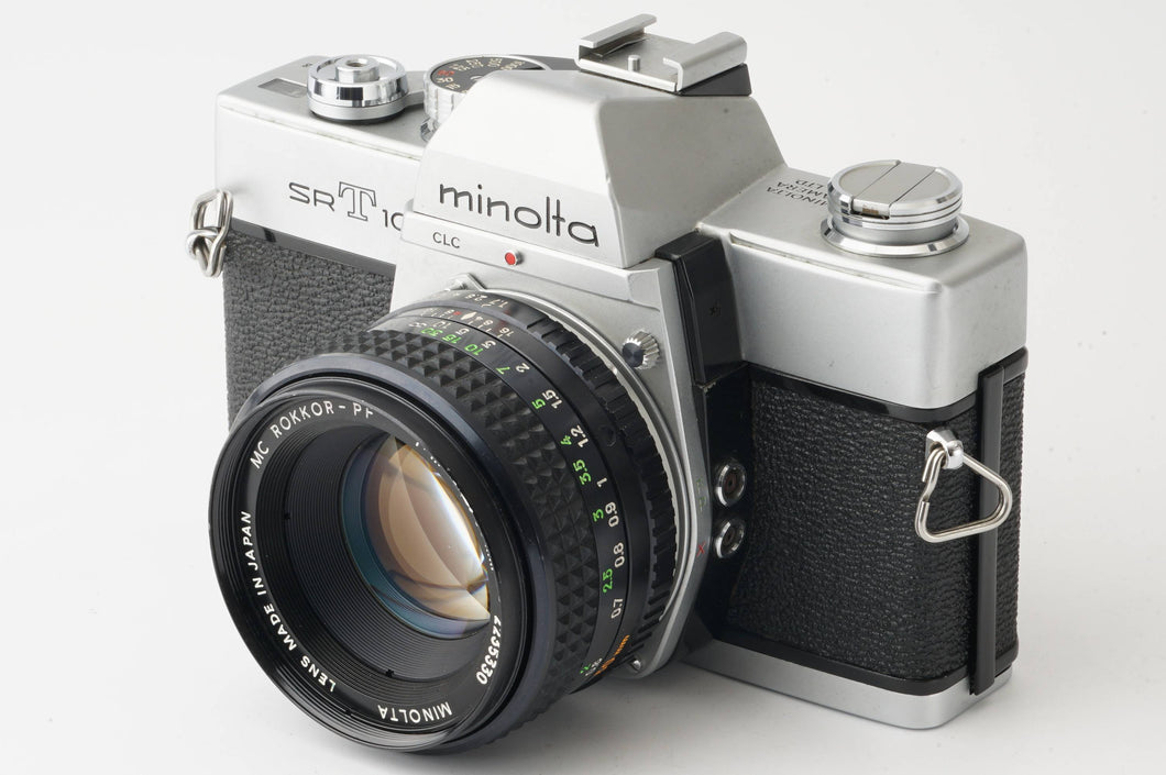 MINOLTA SRT101 MC POKKOR-PF 50mm F1.7 - フィルムカメラ
