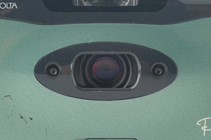 ミノルタ Minolta P's パノラマ専用コンパクトフィルムカメラ グリーン