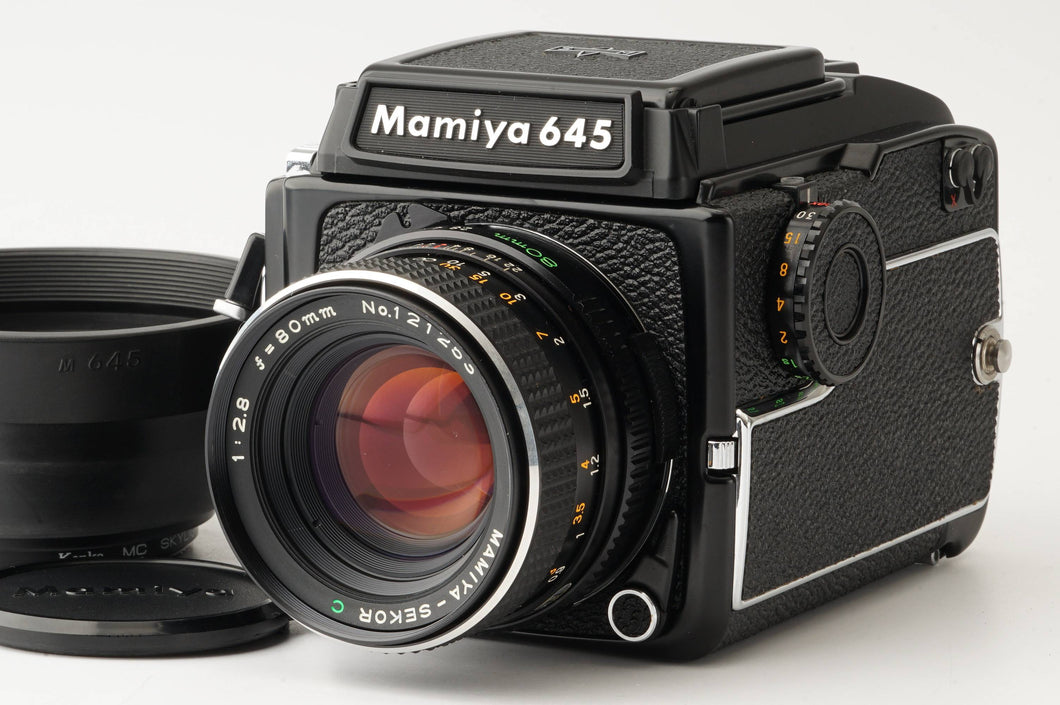 Mamiya M645 1000S Sekor C 80mm f2.8 N中間リング✖️3 - フィルムカメラ