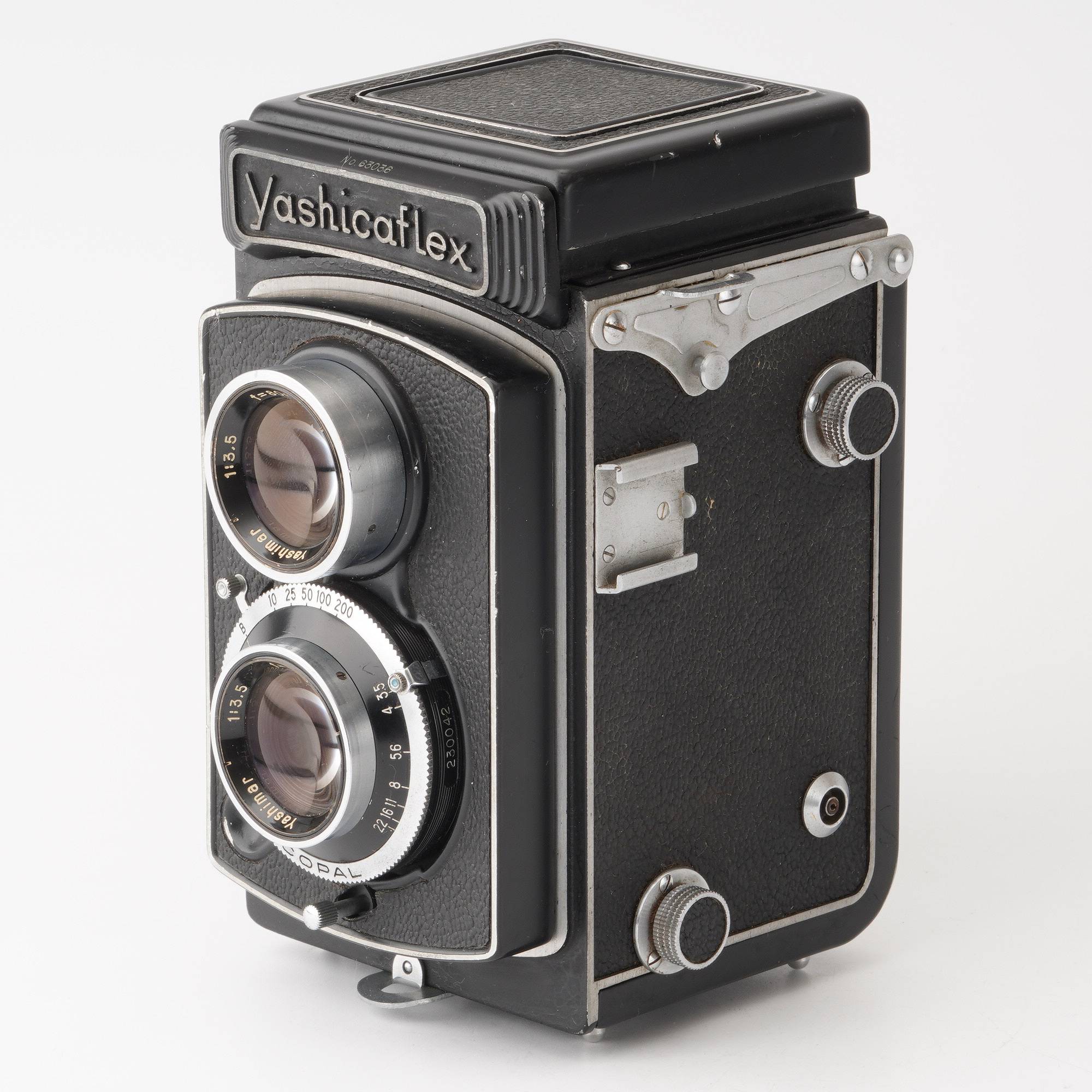ヤシカフレックス Yashicaflex 新A型 80mm F3.5 - フィルムカメラ