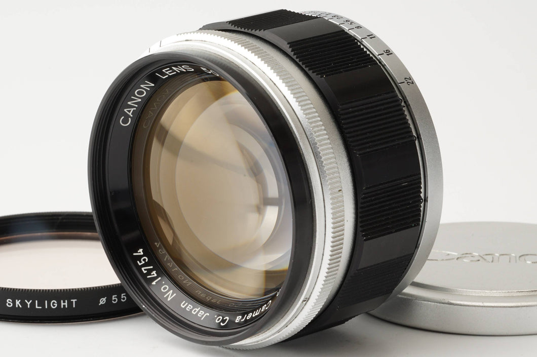 キヤノン 50mm f1.2 ライカLマウント - レンズ(単焦点)