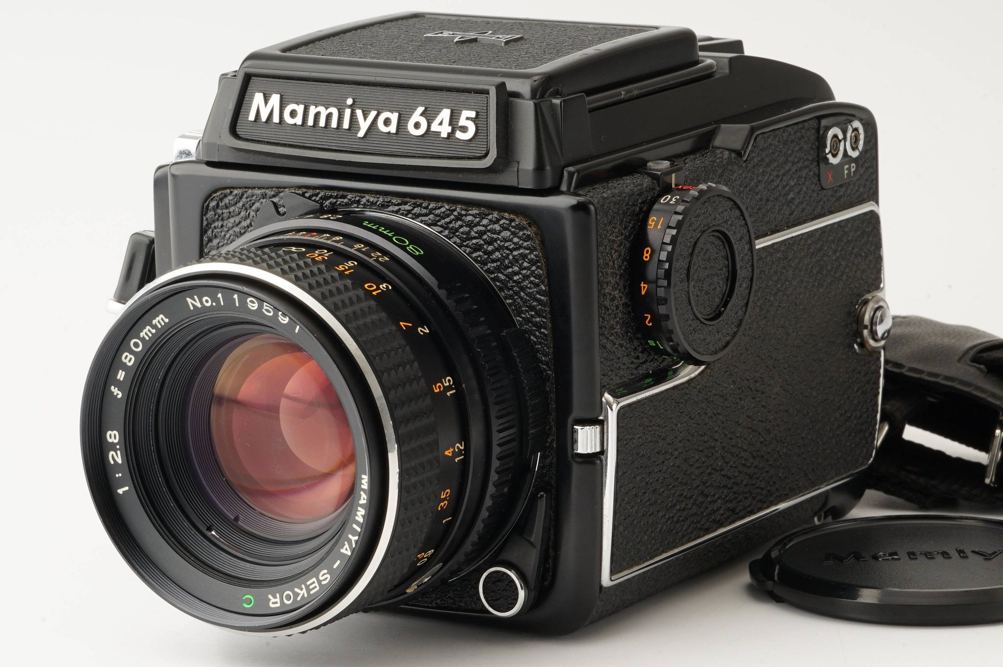 MAMIYA M645 1000S SEKOR C 80mm F2.8フィルムカメラ - フィルムカメラ