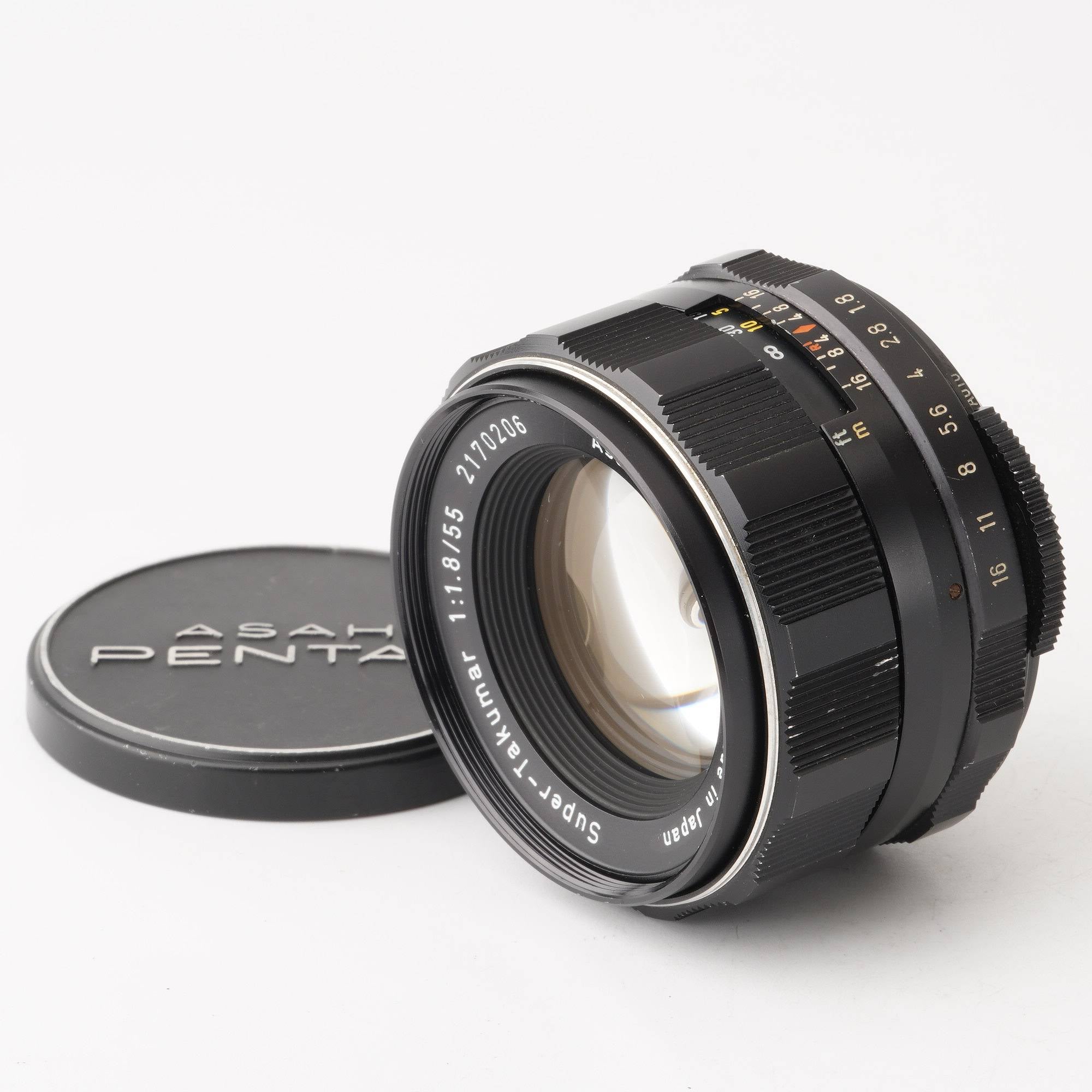 PENTAX Super-Takumar 55mm F1.8 M42マウント - daterightstuff.com