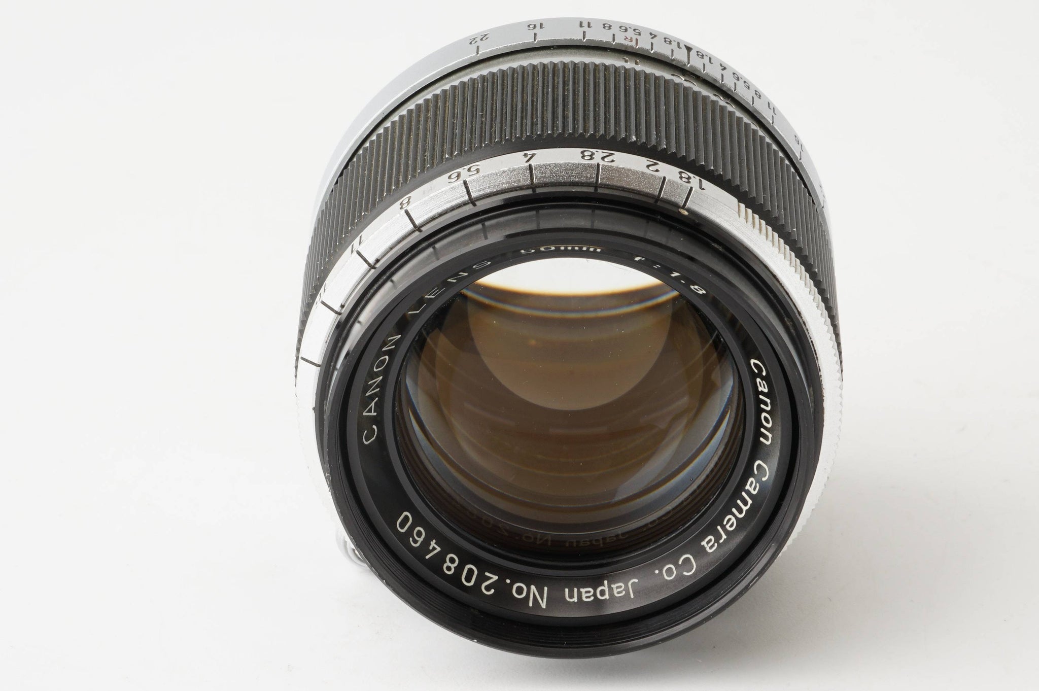 Canon 50mm f/1.8 LTM L39 ライカマウントレンズ - フィルムカメラ