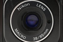 画像をギャラリービューアに読み込む, ニコン Nikon L35 TWAD / MACRO 38/65mm
