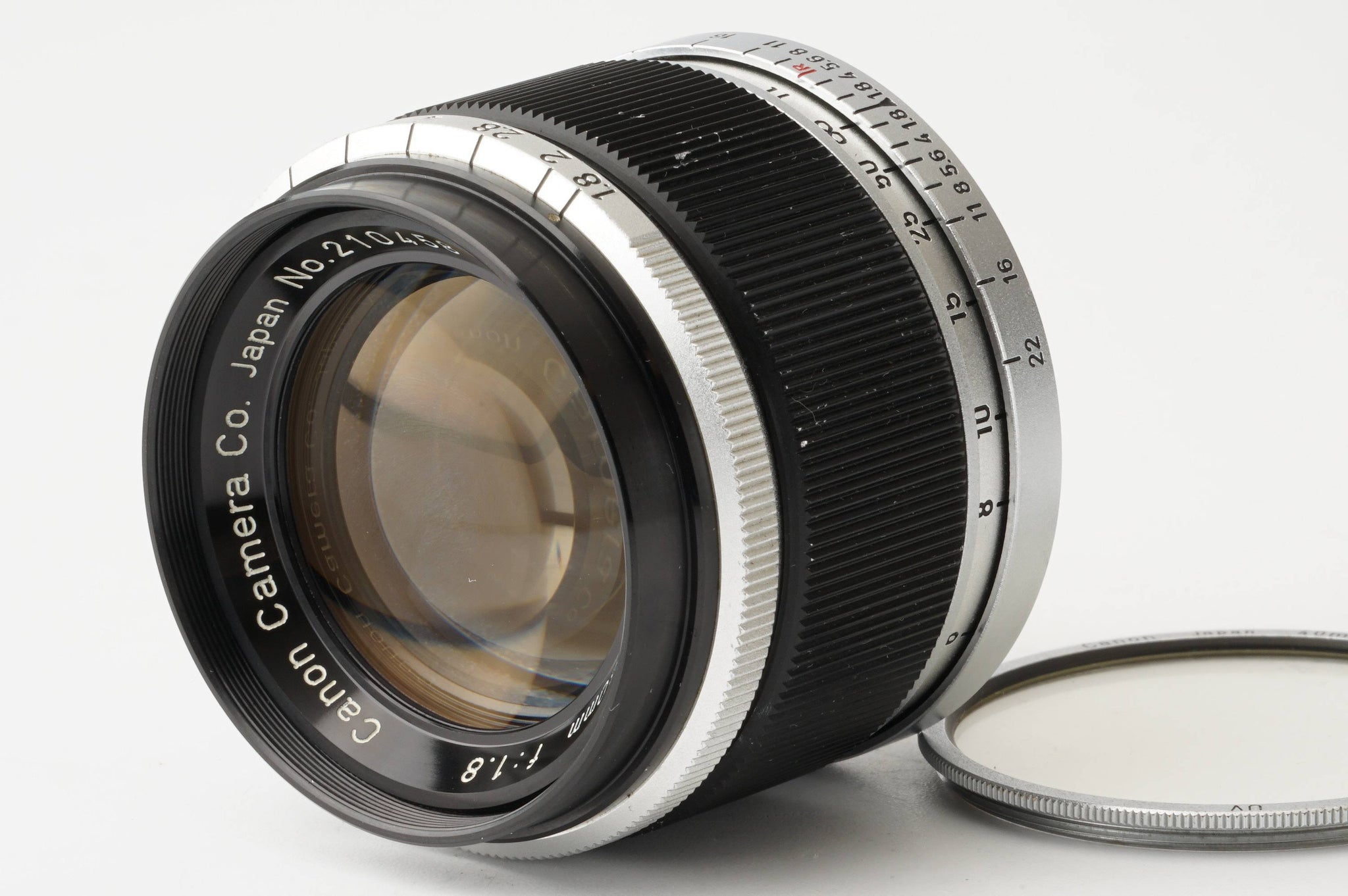 キヤノン Canon 50mm F1.8 Leica Screw マウント – Natural Camera