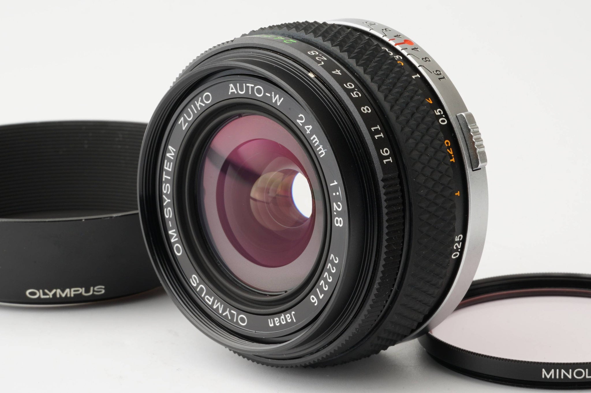 最新人気アイテム 単焦点レンズ OLYMPUS ZUIKO AUTO-W 24mm F2.8