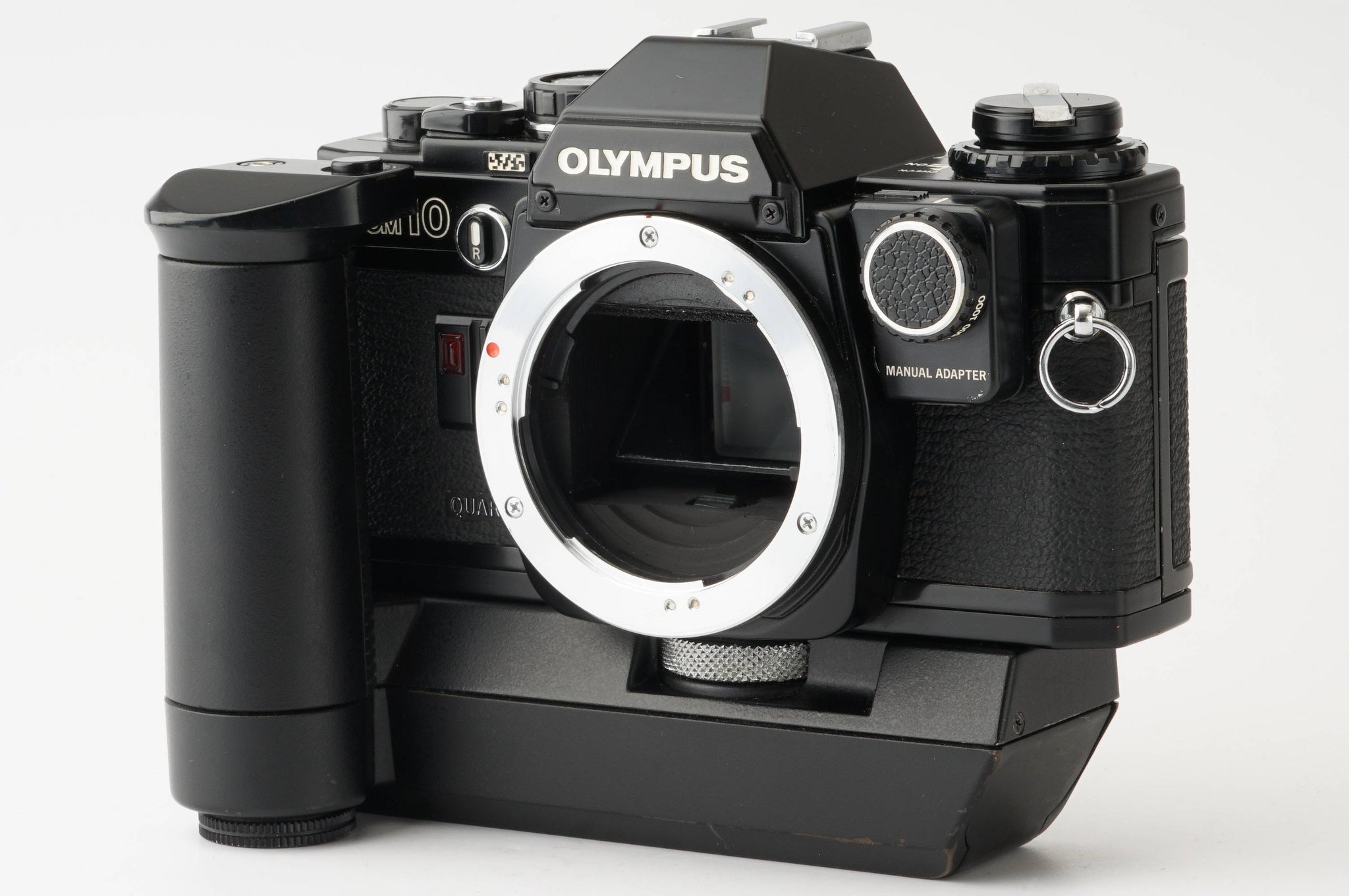オリンパス Olympus OM-10 ブラック/ マニュアルアダプター