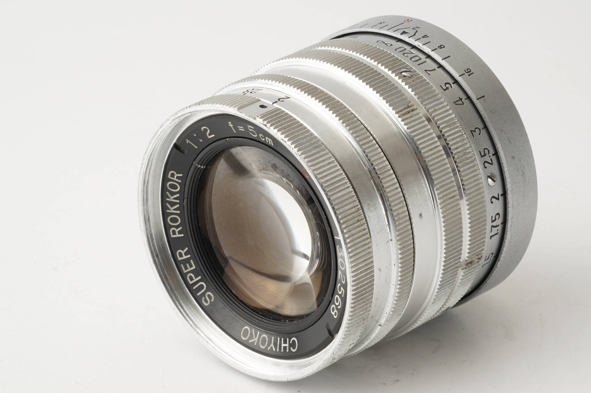 Chiyoko SUPER ROKKOR 5cm 50mm F2 C Lマウント – Natural Camera