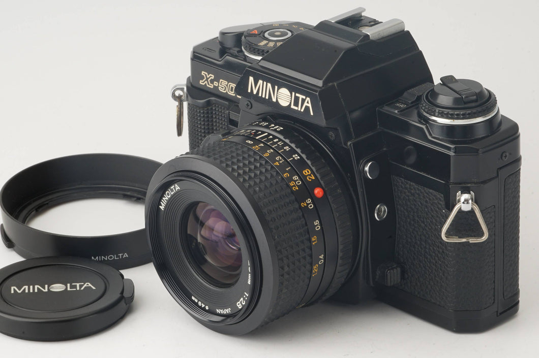 ミノルタ Minolta X-500 / MD 28mm F2.8