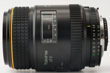 Load image into Gallery viewer, Tokina AT-X AF MACRO 100mm f/2.8 Nikon F mount
