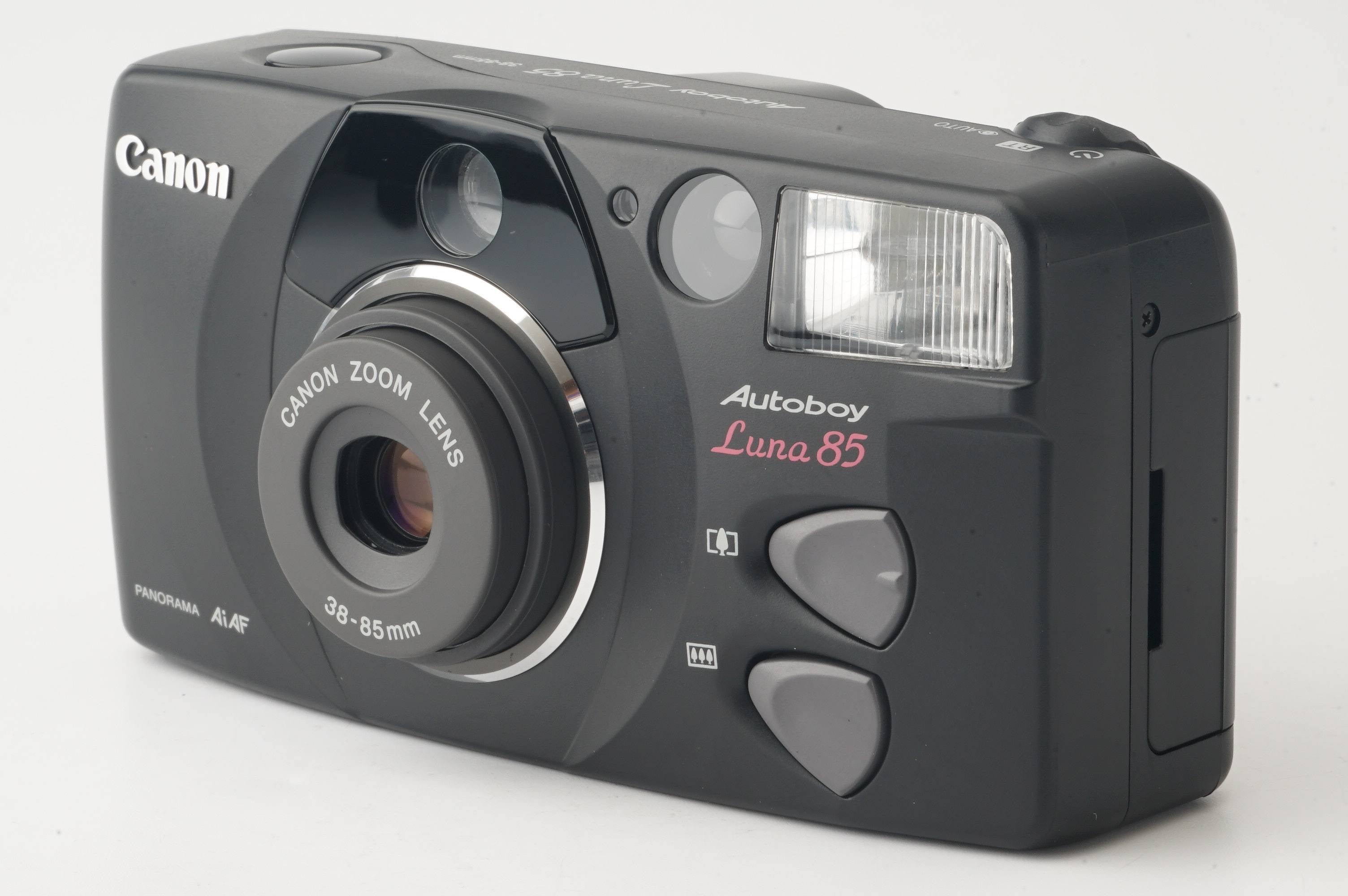 キヤノン Canon Autoboy Luna 85 Black / ZOOM 38-85mm – Natural