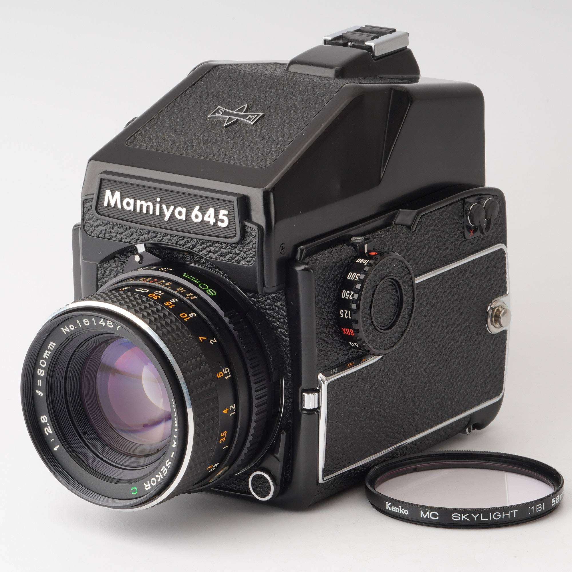 マミヤ Mamiya M645 1000S SEKOR C 80mm F1.9 中判カメラ - フィルムカメラ
