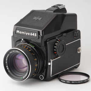 マミヤ Mamiya M645 1000S / MAMIYA-SEKOR C 80mm F2.8