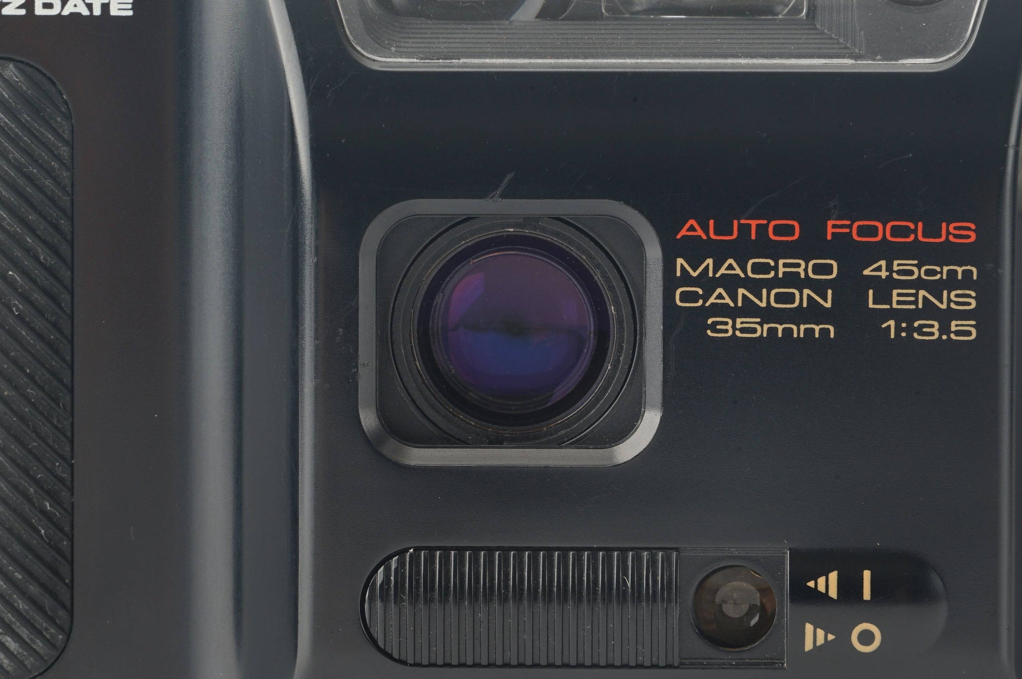 Canon Autoboy LITE QUARTZ DATE / 35mm f/3.5 MACRO 45cm – Natural