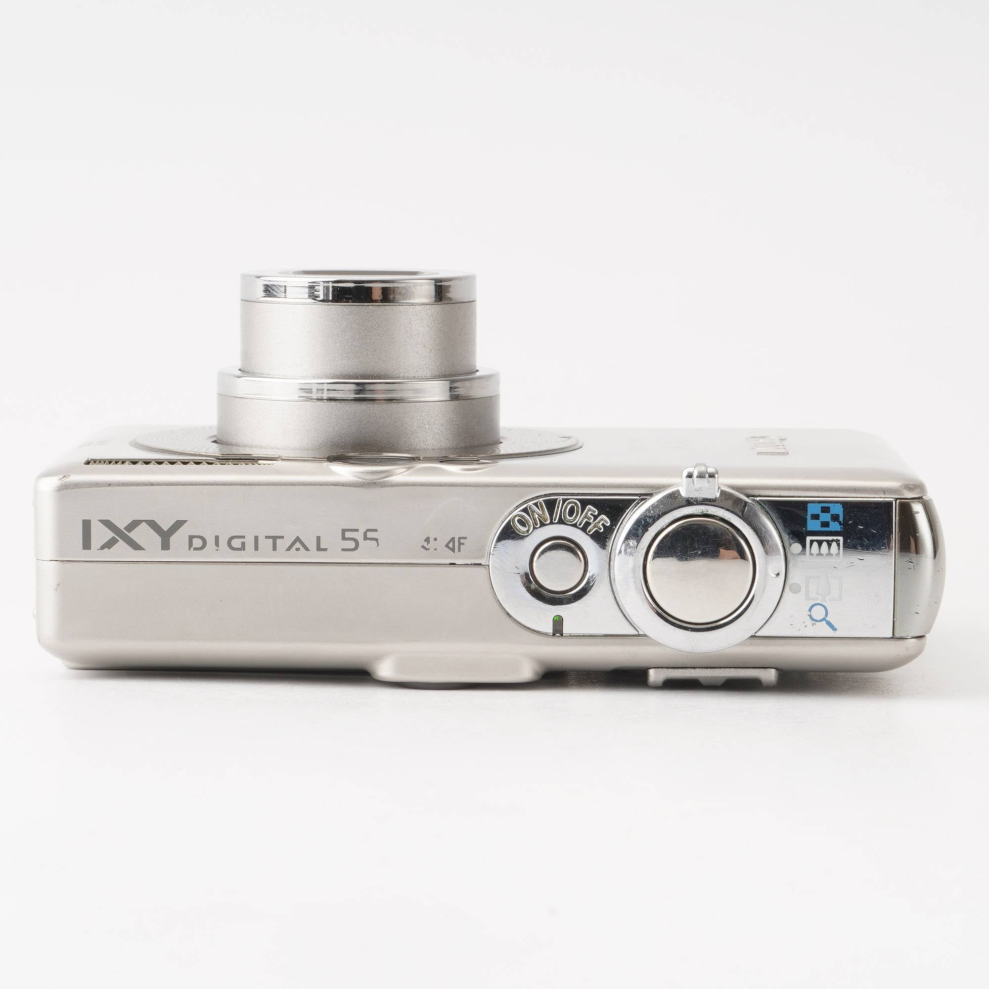【美品】Canon IXY DIGITAL 55 デジカメ　シルバーはむのカメラショップ