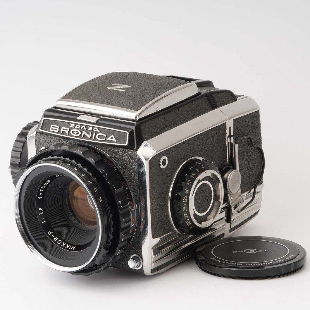 ZENZA BRONICA MODEL C + 75mm F2.8 ブロニカ-