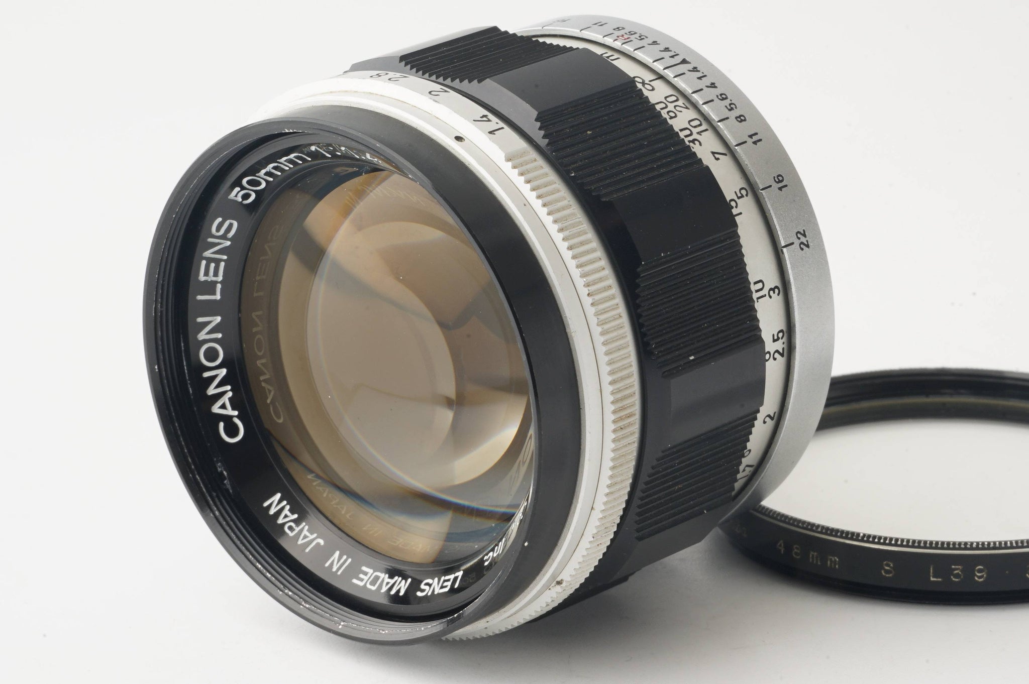 Canon 50mm F1.8 L (L39マウント) ライカLマウント - カメラ