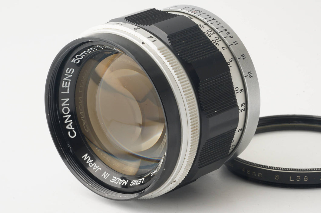 CANON LENS 50mm F1.4 Leica ライカ Lマウント-