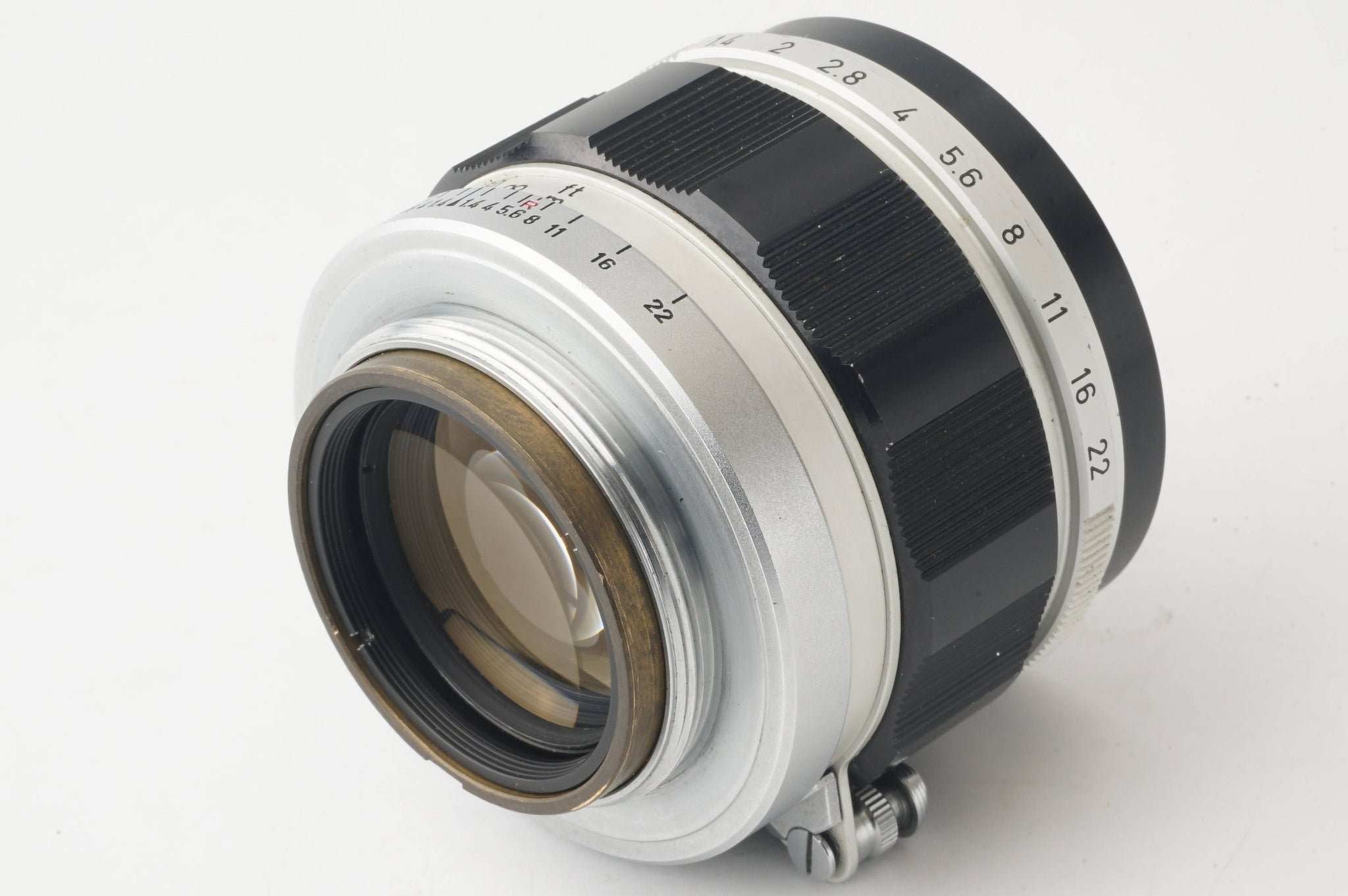 極上品 Canon キャノン 50mm F/1.4 ライカ Lマウントレンズ - レンズ 
