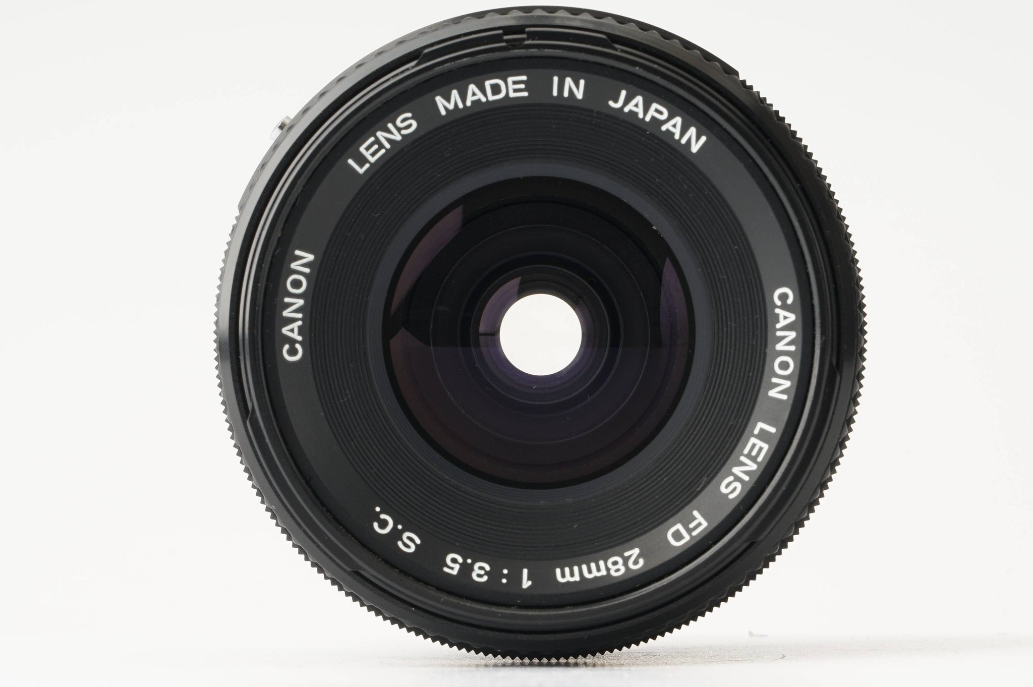 【安心の整備済・完動品】canon FD 28mm f3.5 s.c