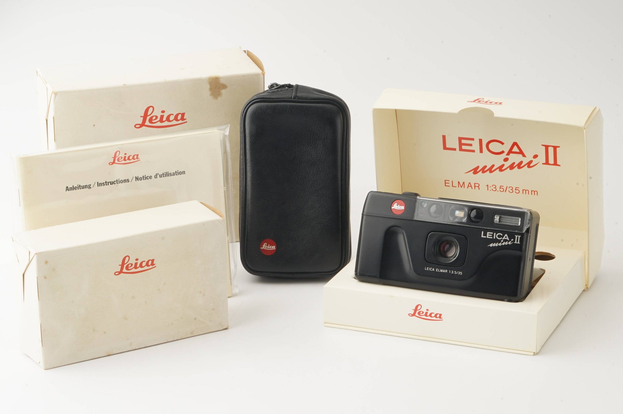 Leica mini ライカミニ ELMAR 35mm F3.5 エルマー 2 - フィルムカメラ