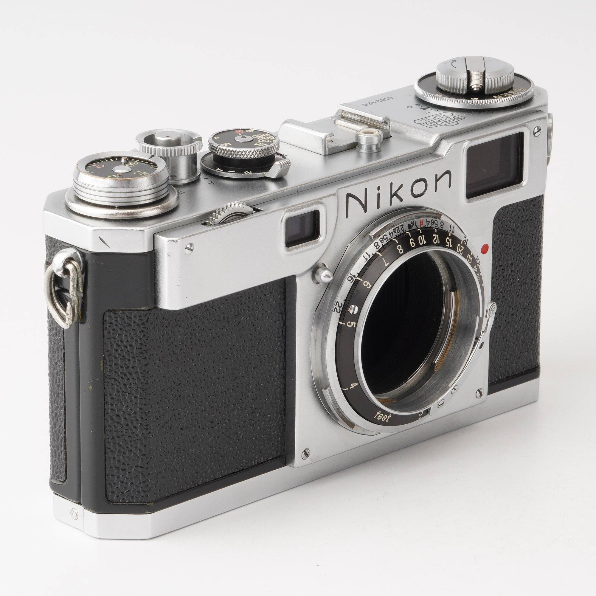 ニコン Nikon S2 ブラックダイヤル/ NIKKOR-S・C 5cm 50mm F1.4 ...
