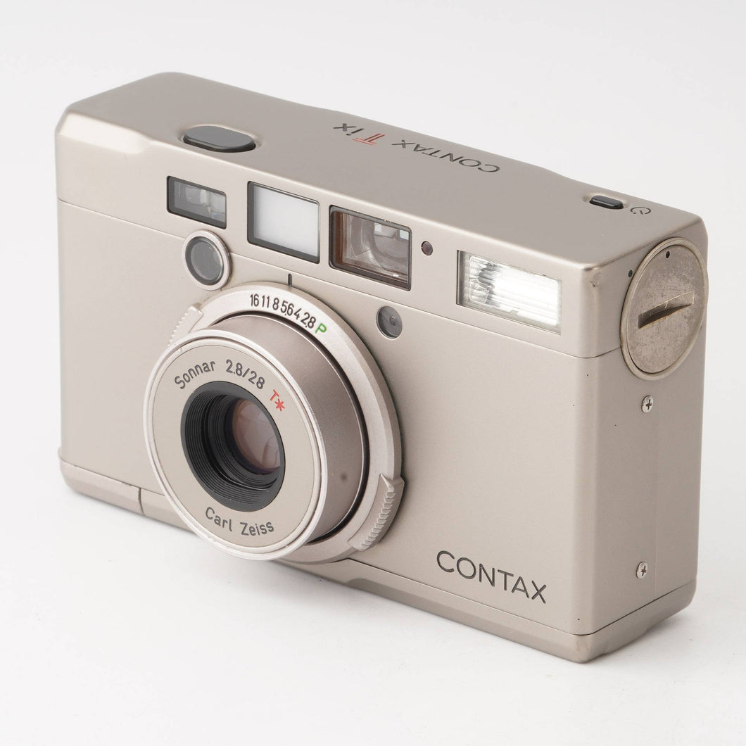 カメラ【E2095】CONTAX T ix コンタックス - コンパクトデジタルカメラ