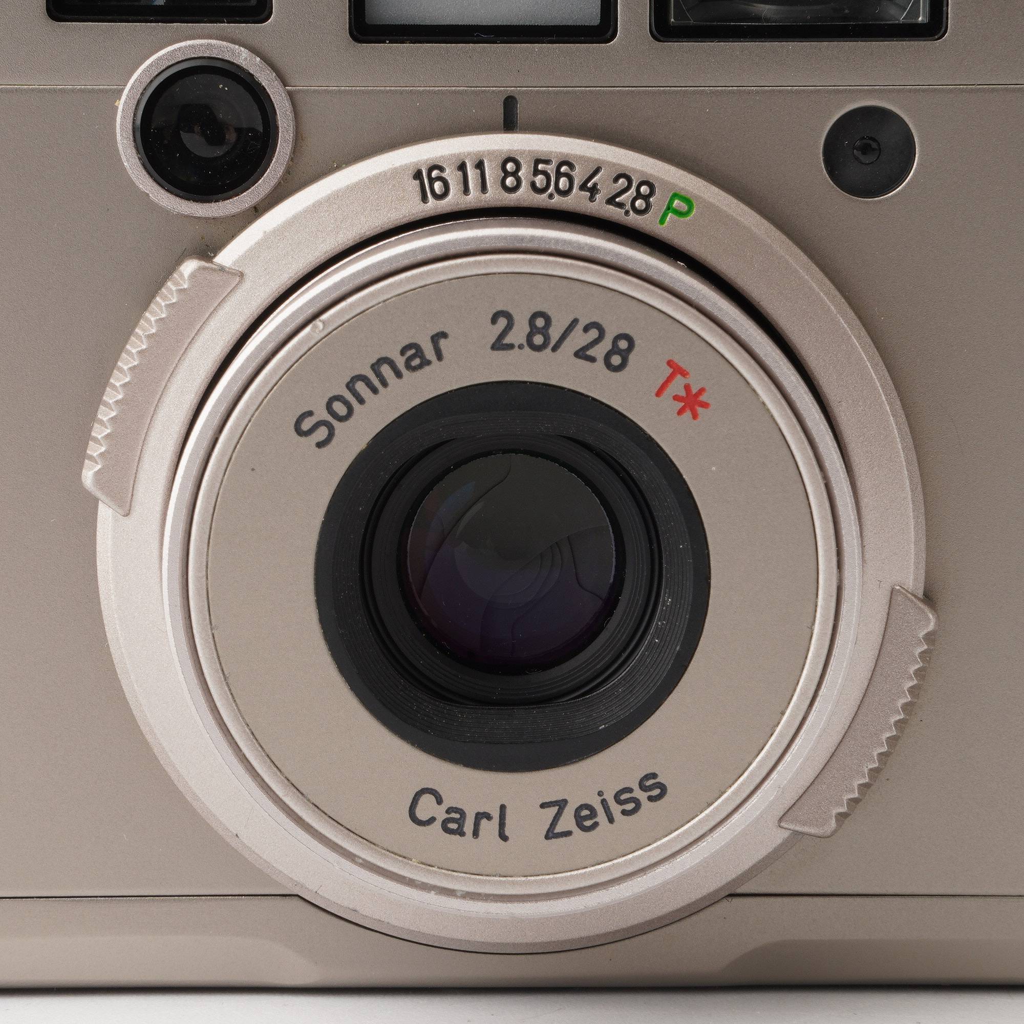 ヤシカコンタックス ゾナー28mm 2.8 - レンズ(単焦点)