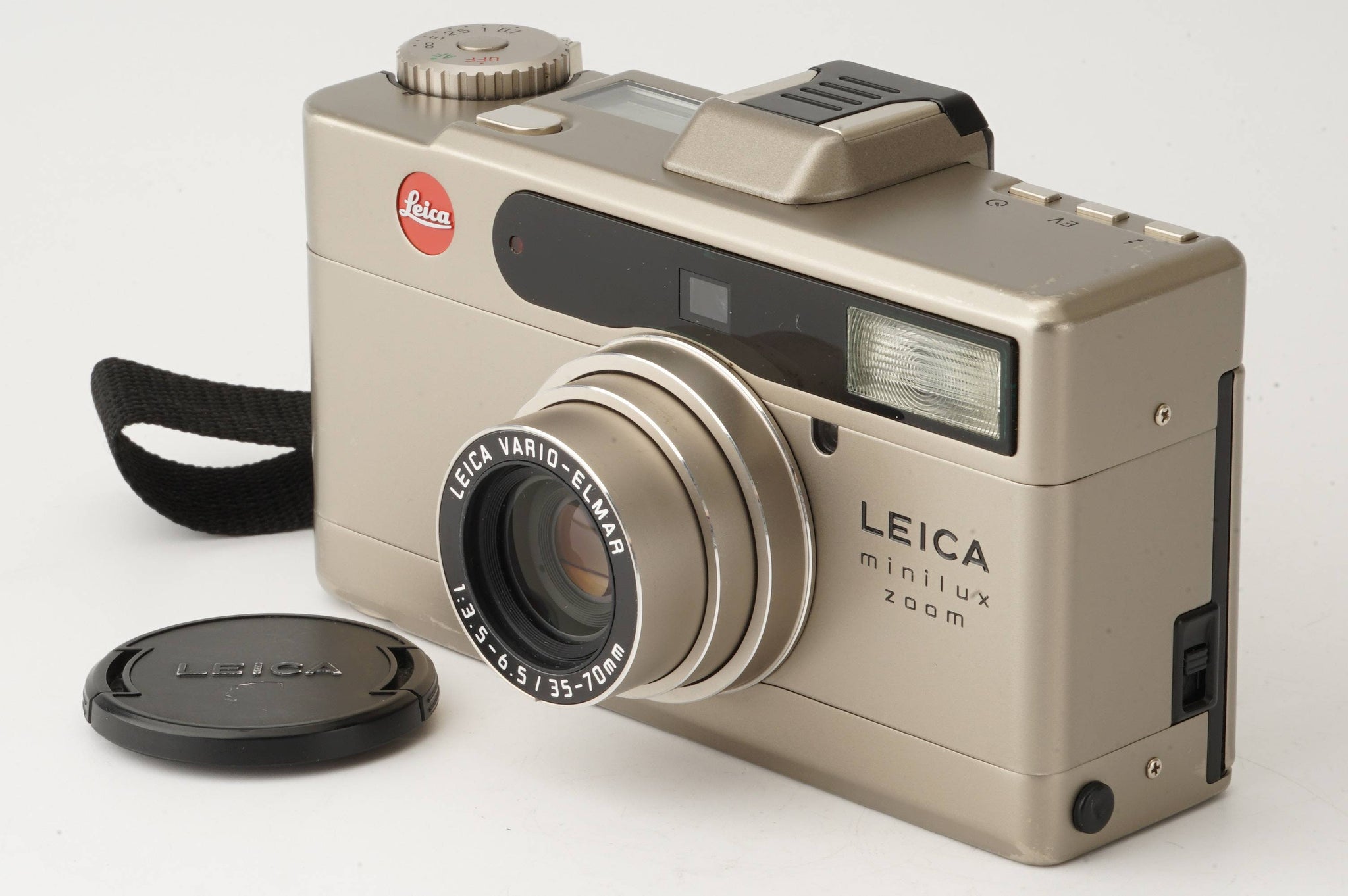 Leica minilux zoom 【動作確認済み】上部液晶は綺麗に表示されます