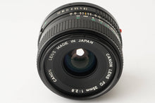 画像をギャラリービューアに読み込む, キヤノン Canon New FD 35mm F2.8
