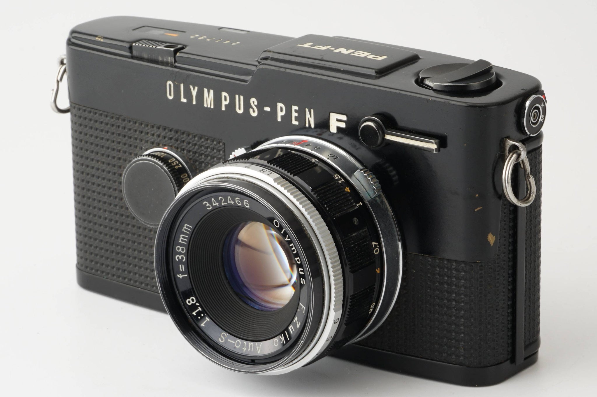 オリンパス Olympus PEN FT ブラック / F.Zuiko Auto-S 38mm F1.8 ...
