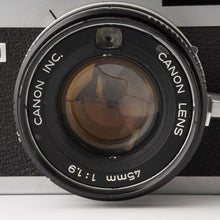 画像をギャラリービューアに読み込む, キヤノン Canon Canonet QL19 / 45mm F1.9
