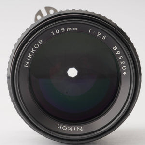 ニコン Nikon Ai-s NIKKOR 105mm F2.5 – Natural Camera / ナチュラル