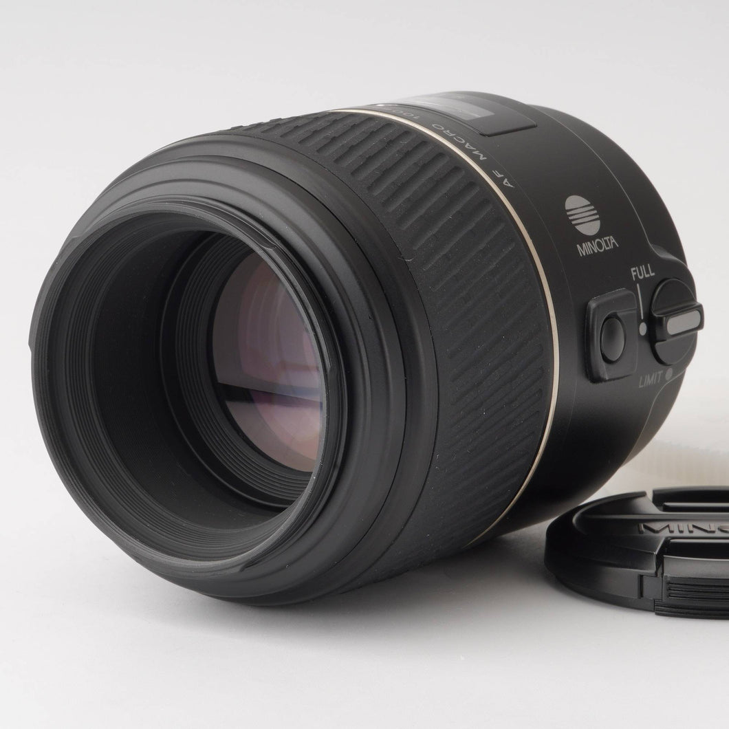 Minolta AF 100mm/f2.8 Macro (D) レンズ(品) - カメラ、光学機器