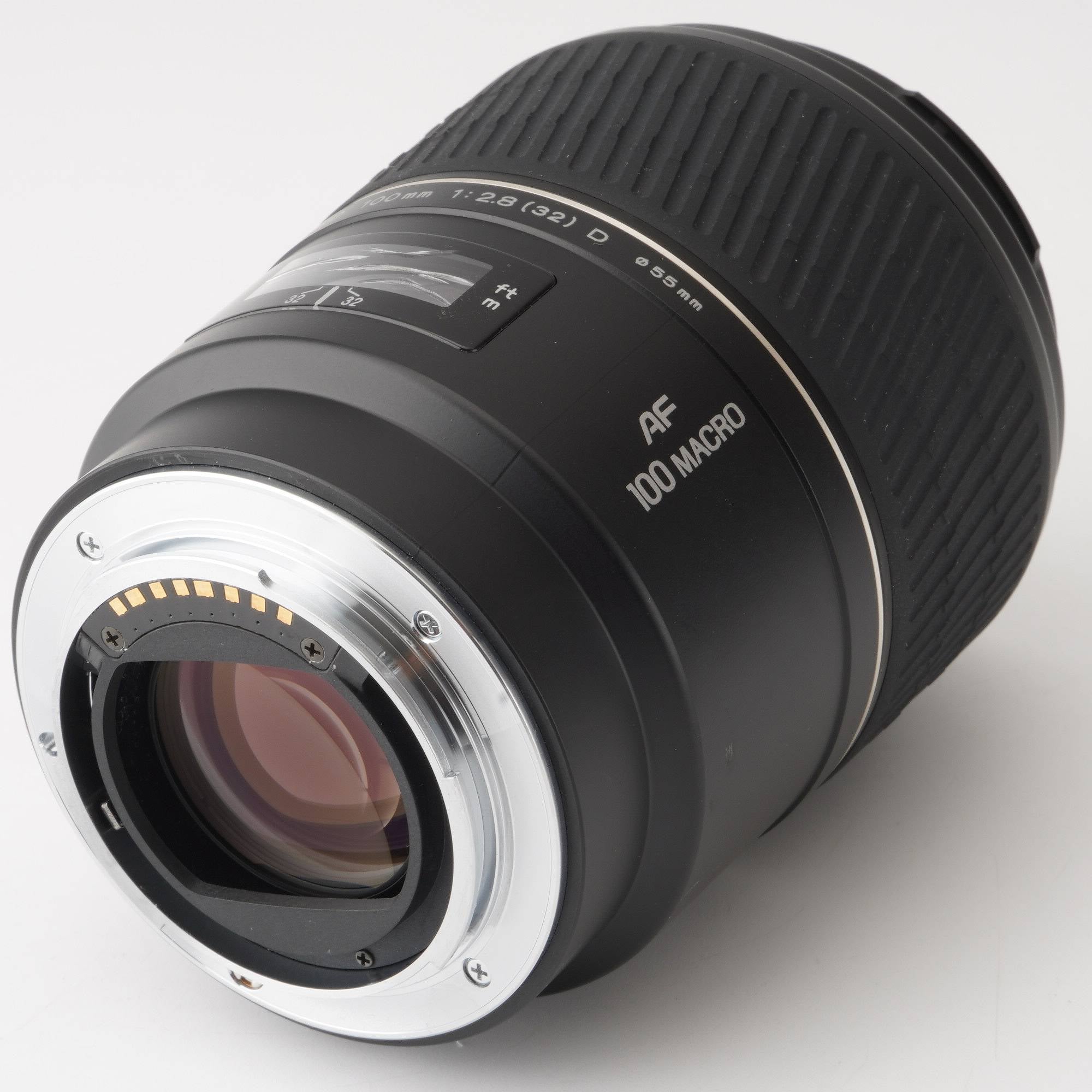 Minolta AF 100mm/f2.8 Macro (D) レンズ - カメラ、光学機器