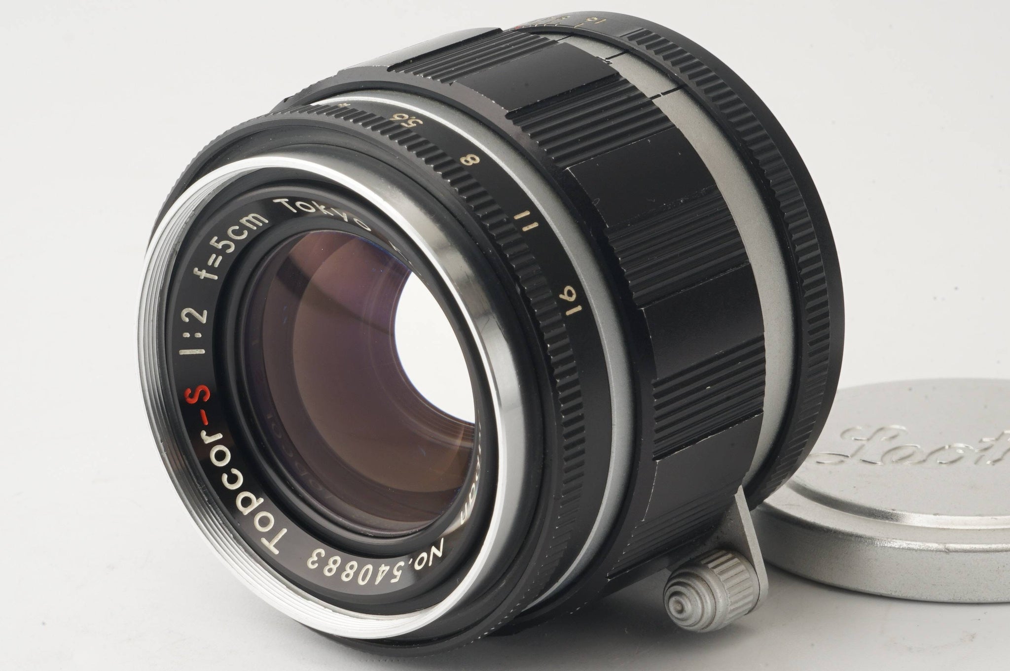 奇抜な銀レンズ！東京光学 Topcor 50mm F3.5 前期 - レンズ(単焦点)