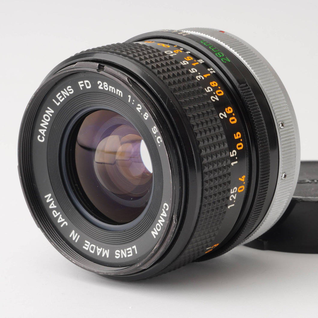 キヤノン Canon FD 28mm F2.8 S.C. – Natural Camera / ナチュラルカメラ