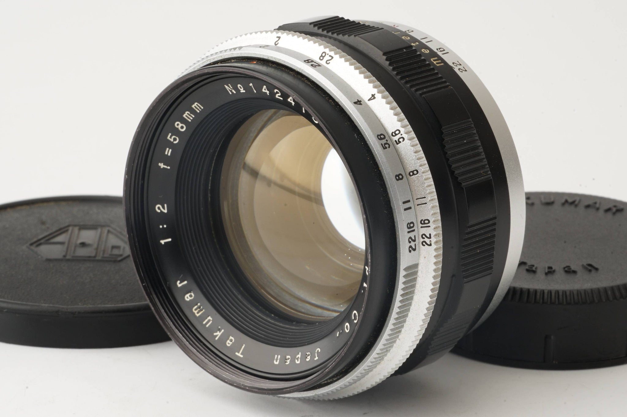ペンタックス 単焦点レンズ タクマー 58mm f2 M42 ワルツフィルム 