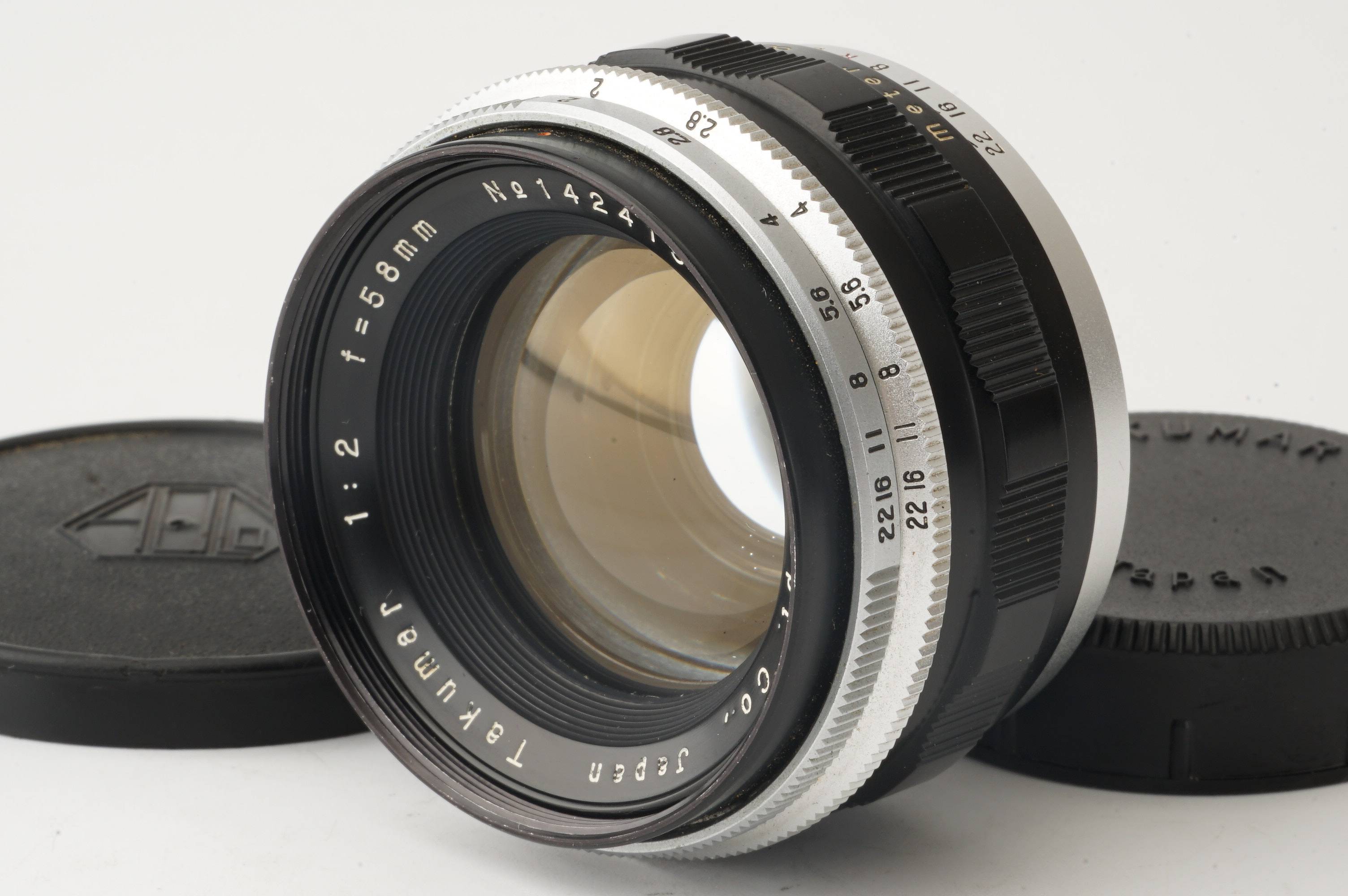 PENTAX Takumar 58mm f2 - レンズ(単焦点)