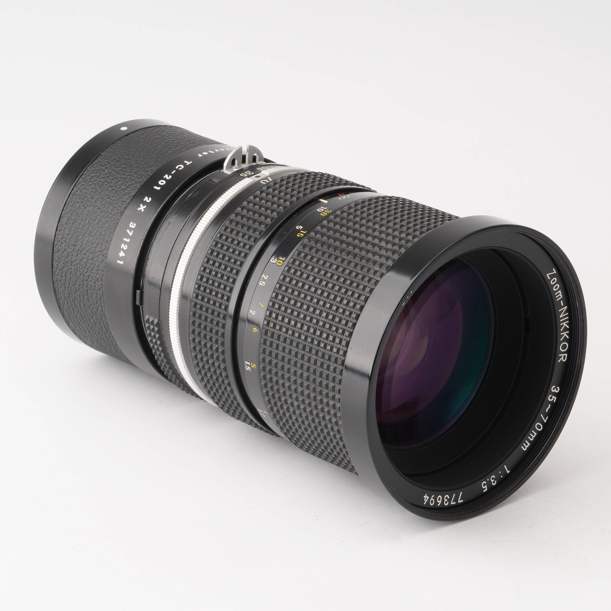 ニコン Nikon Ai Zoom-NIKKOR 35-70mm F3.5 / Teleconverter TC-201 2X