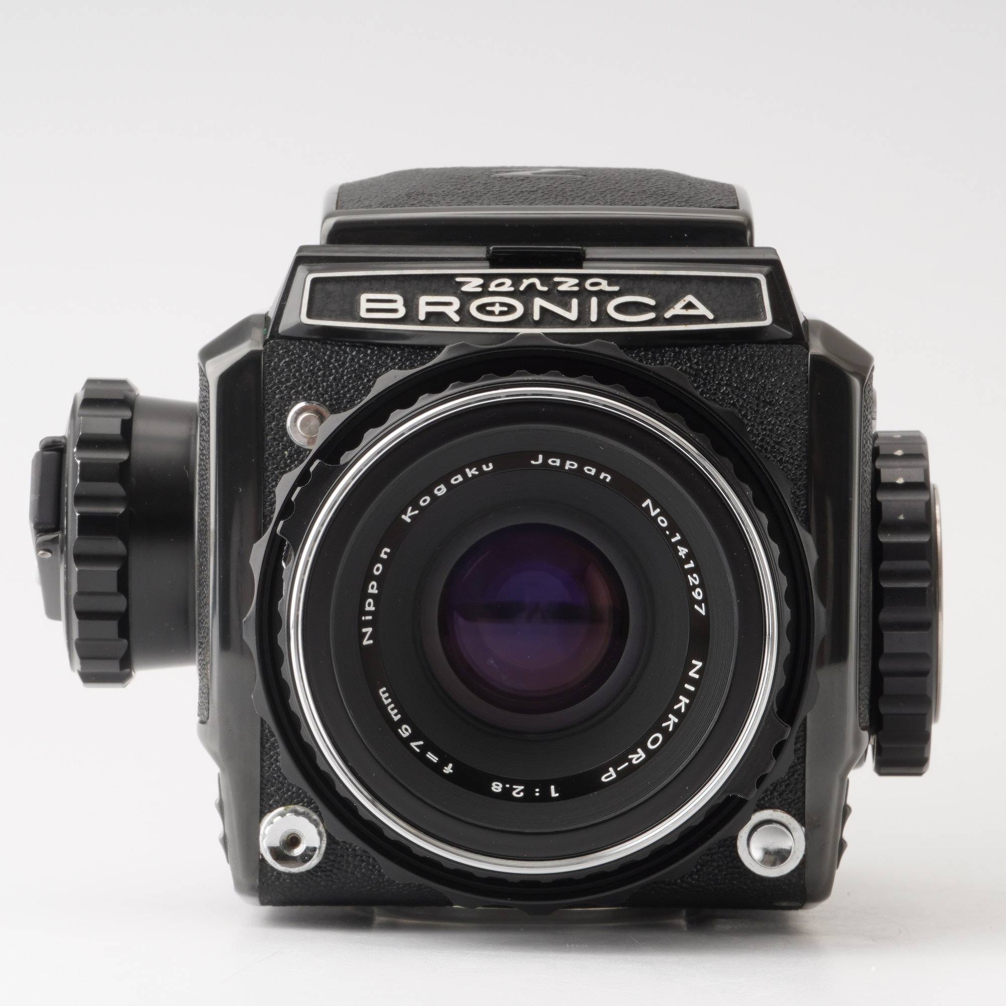 ZENZA BRONICA ゼンザ ブロニカ S2 75mm F2.8 - カメラ