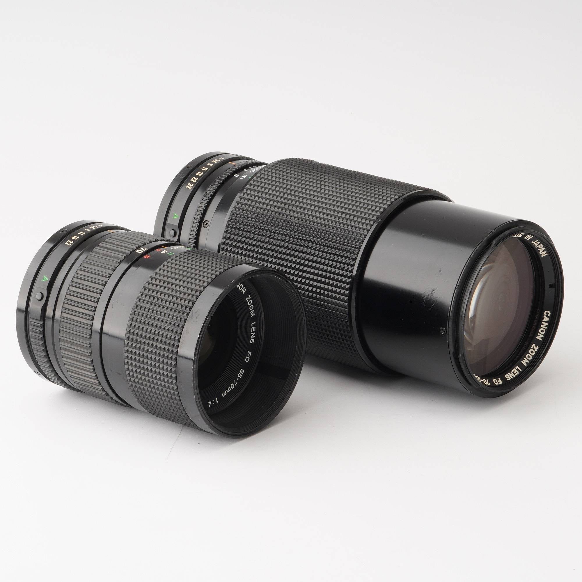 予約販売 EF Wズーム レンズセット キャノン 35-70mm f4 ＋70-210mm 