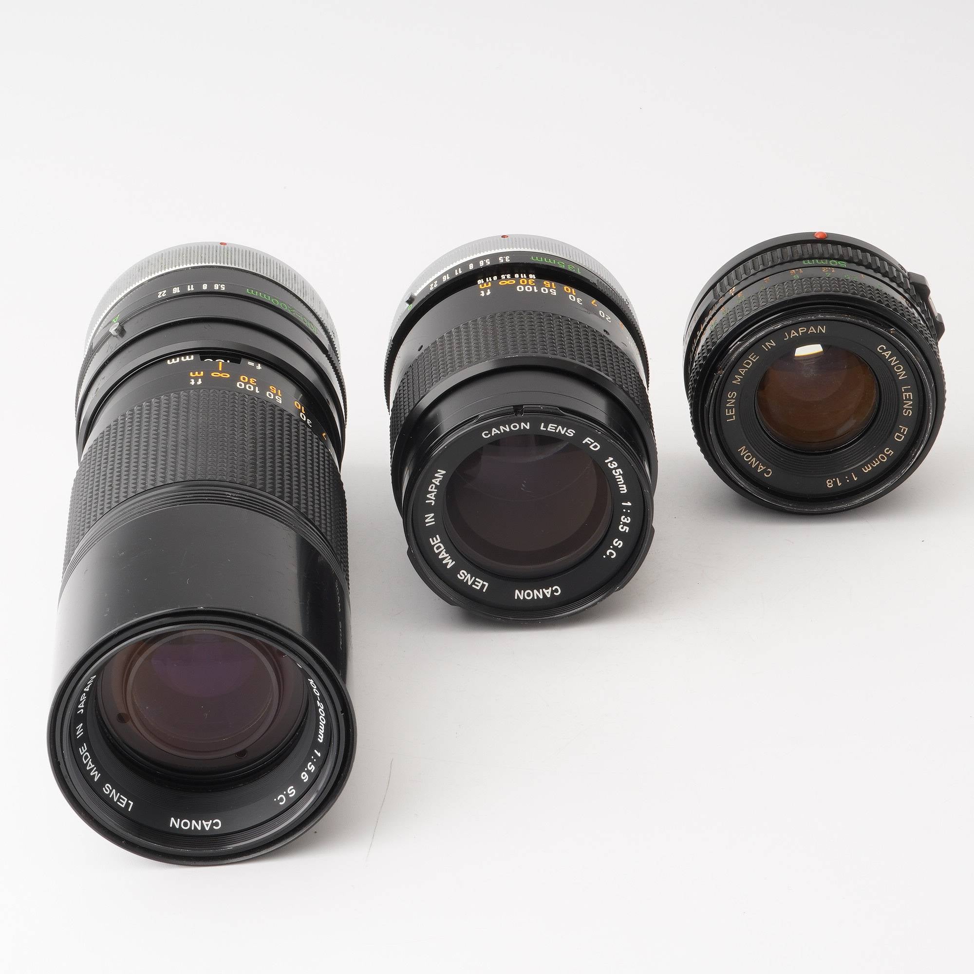 【整備/試写済】Canon New FD 135mm f3.5