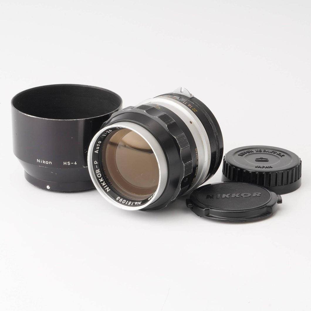 ニコン Nikon 非Ai NIKKOR-P Auto 10.5cm 105mm F2.5 – Natural Camera