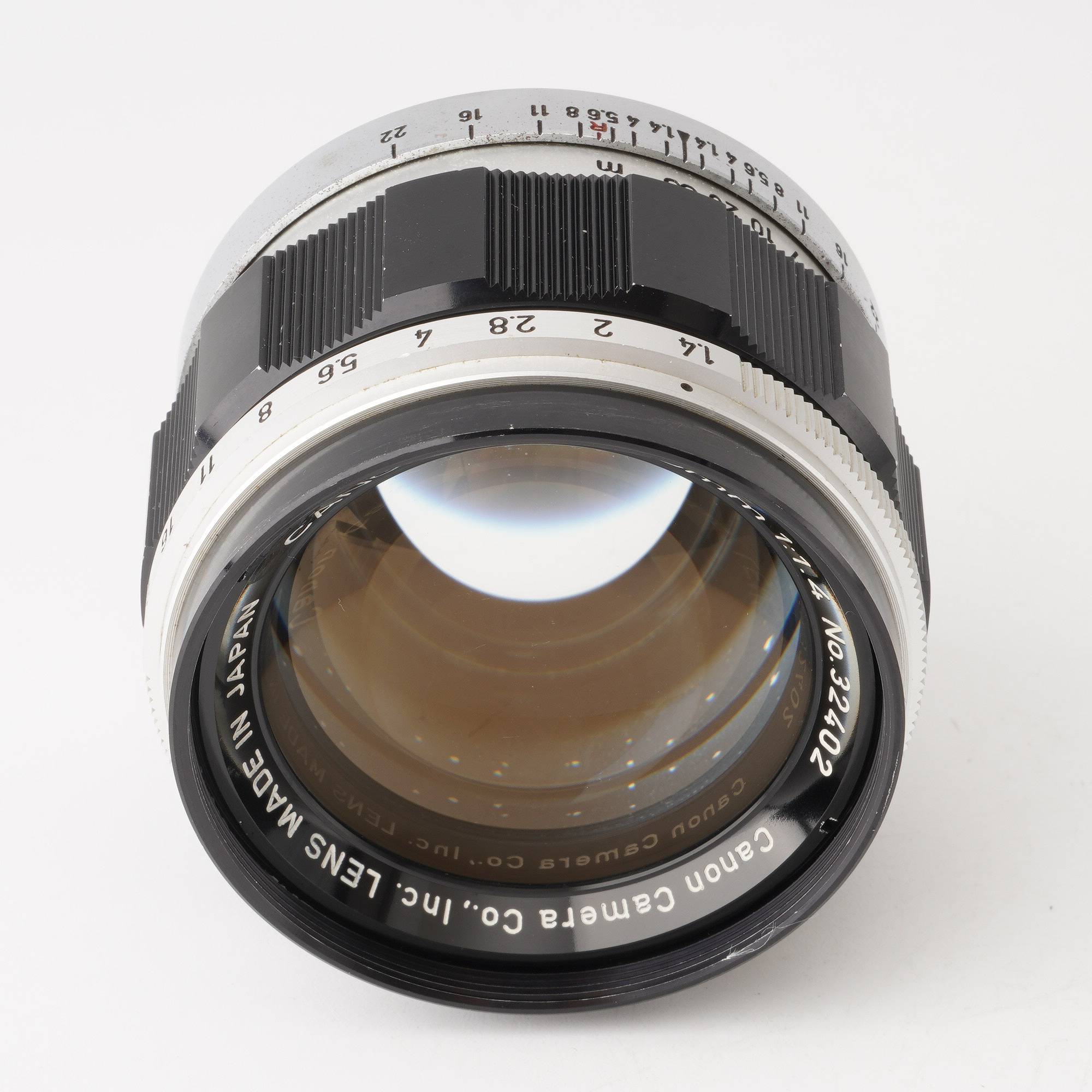 ☆極上美品☆Canon 50mm F 1.4 Leica Lマウント☆完全動作品-