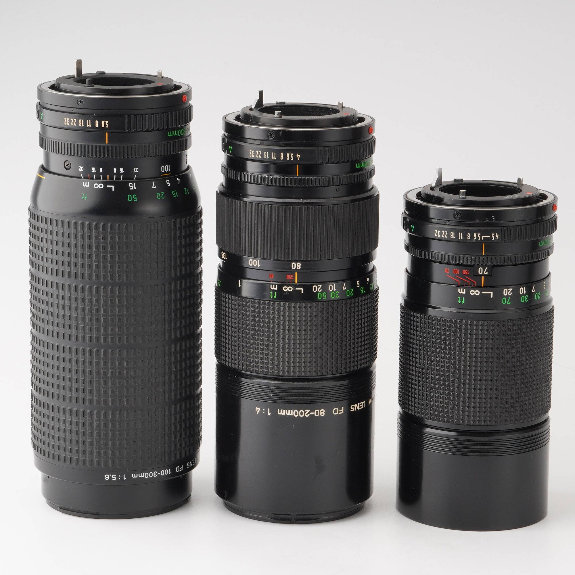 キヤノン Canon New FD 70-150mm F4.5 / 80-200mm F4 / 100-300mm F5.6 – Natural  Camera / ナチュラルカメラ