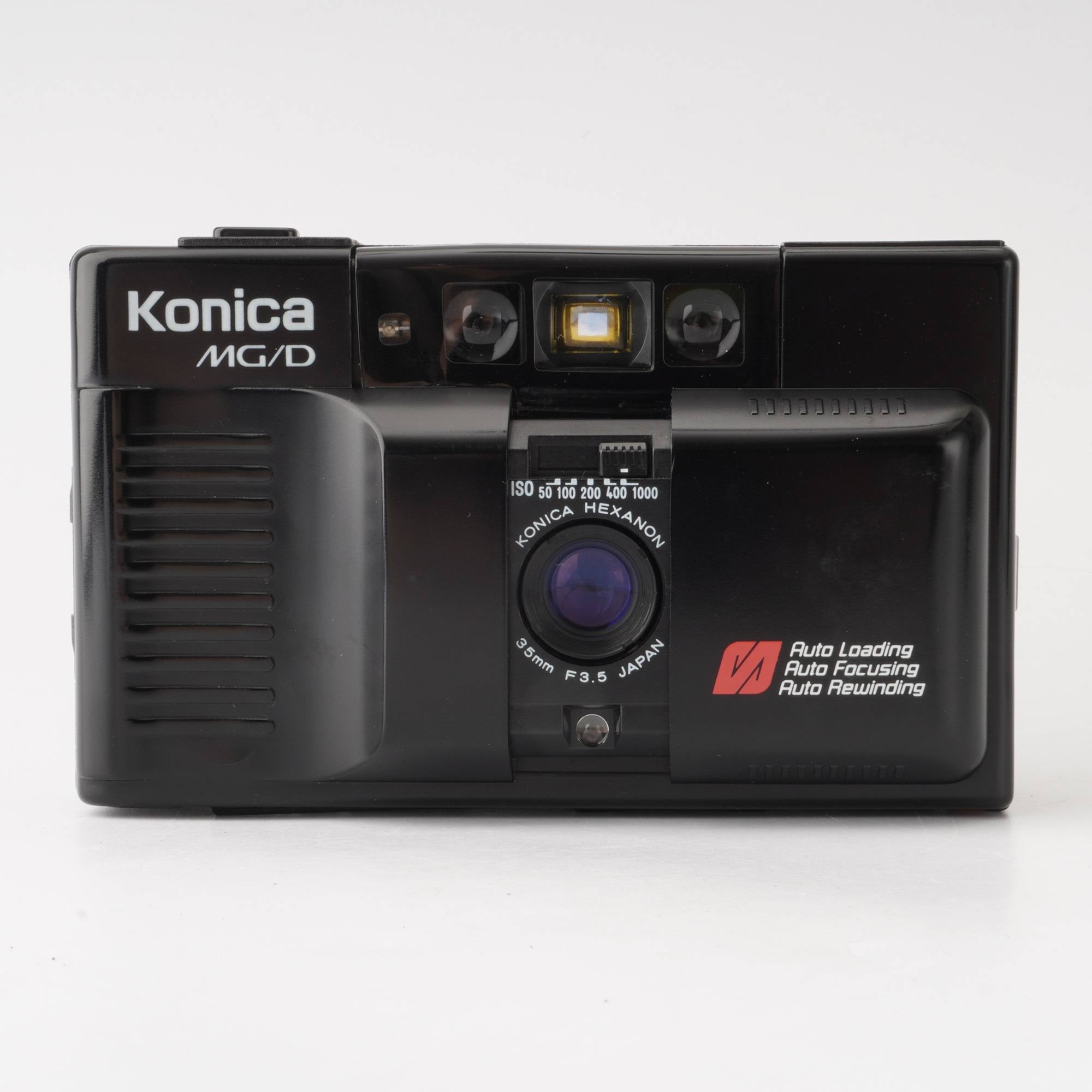 コニカ Konica MG/D KONICA HEXANON 35mm F3.5 フィルムカメラ 単三 ...